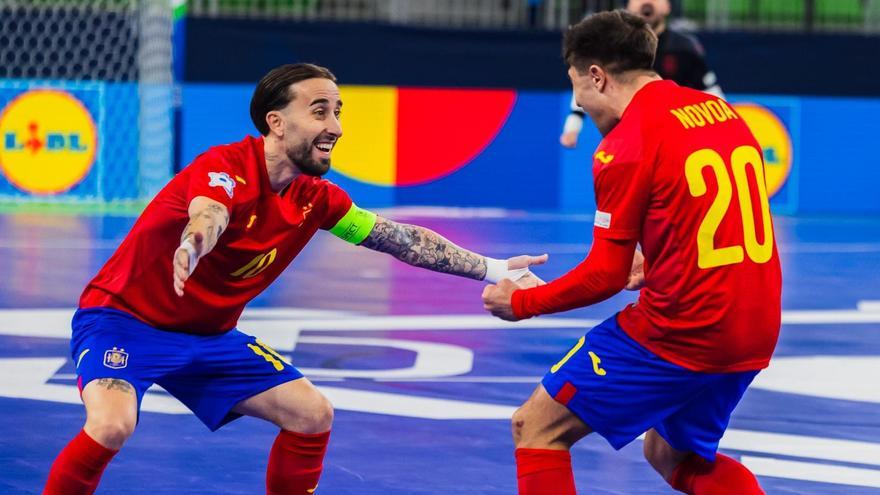 España, con un buen Rivillos, vence y ya está en cuartos de la Eurocopa