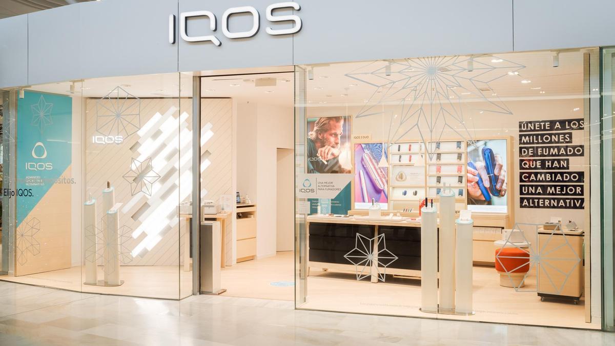 La boutique de Iqos inaugurada ayer en Badajoz.