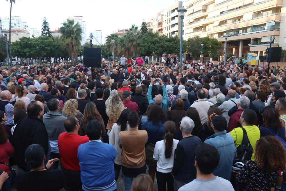 Homenaje a Chiquito en la plaza que lleva su nombre