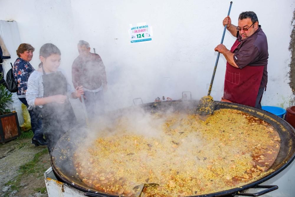 Los vecinos pudieron disfrutar de una tradicional y divertida jornada gastronómica