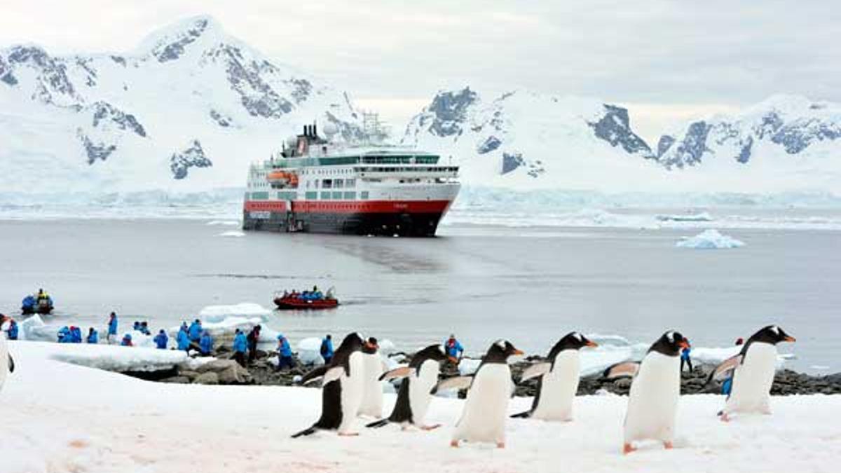 La Antártida a bordo del MS Fram