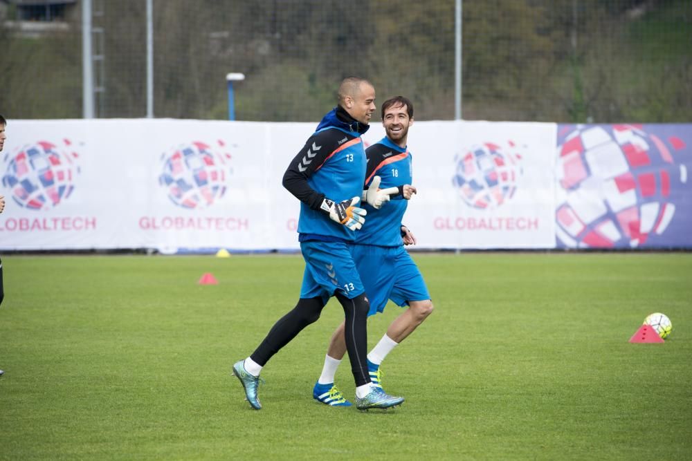 Entrenamiento del Real Oviedo