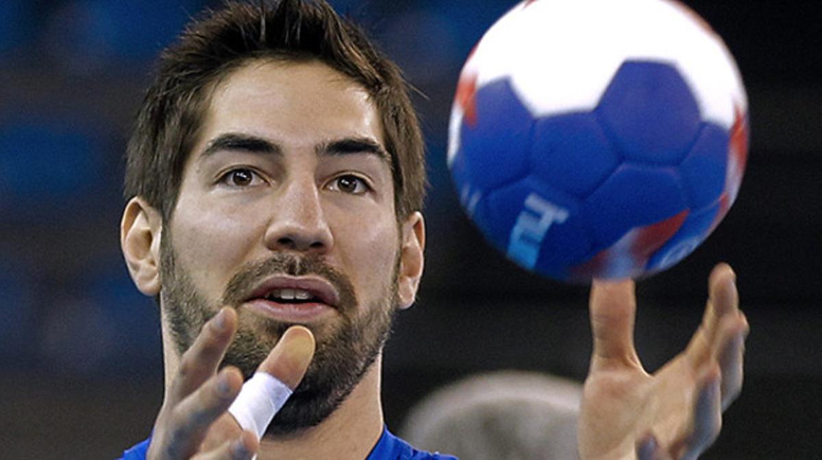 Nikola Karabatic, al gener, durant un entrenament amb la selecció francesa. Nikola Karabatic, al gener, durant un entrenament amb la selecció francesa.