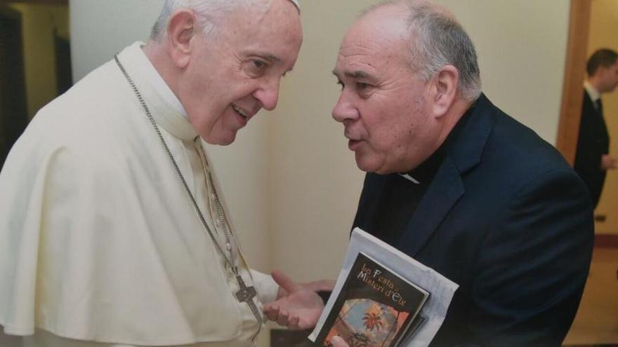 El papa Francisco ya tiene invitación para el Misteri