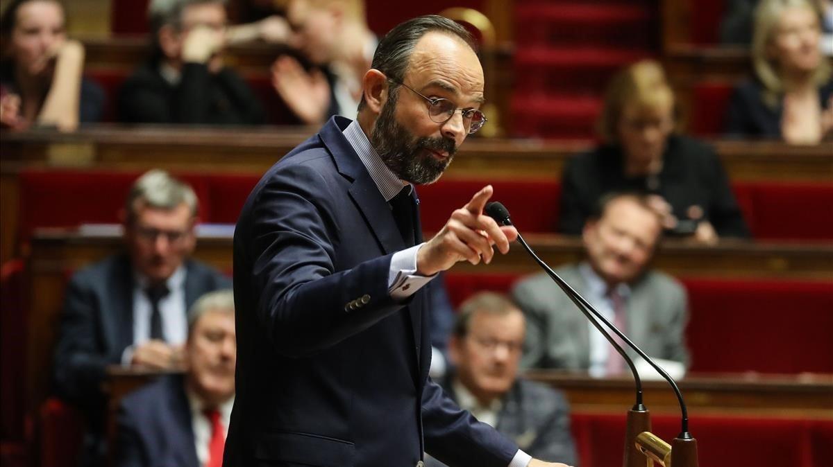 zentauroepp52613985 french prime minister edouard philippe addresses the french 200303202712