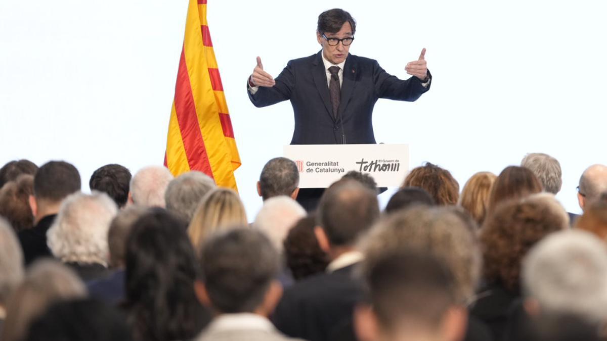 El President de la Generalitat de Catalunya, Salvador Illa inaugura las Jornades directives de la Generalitat de Catalunya
