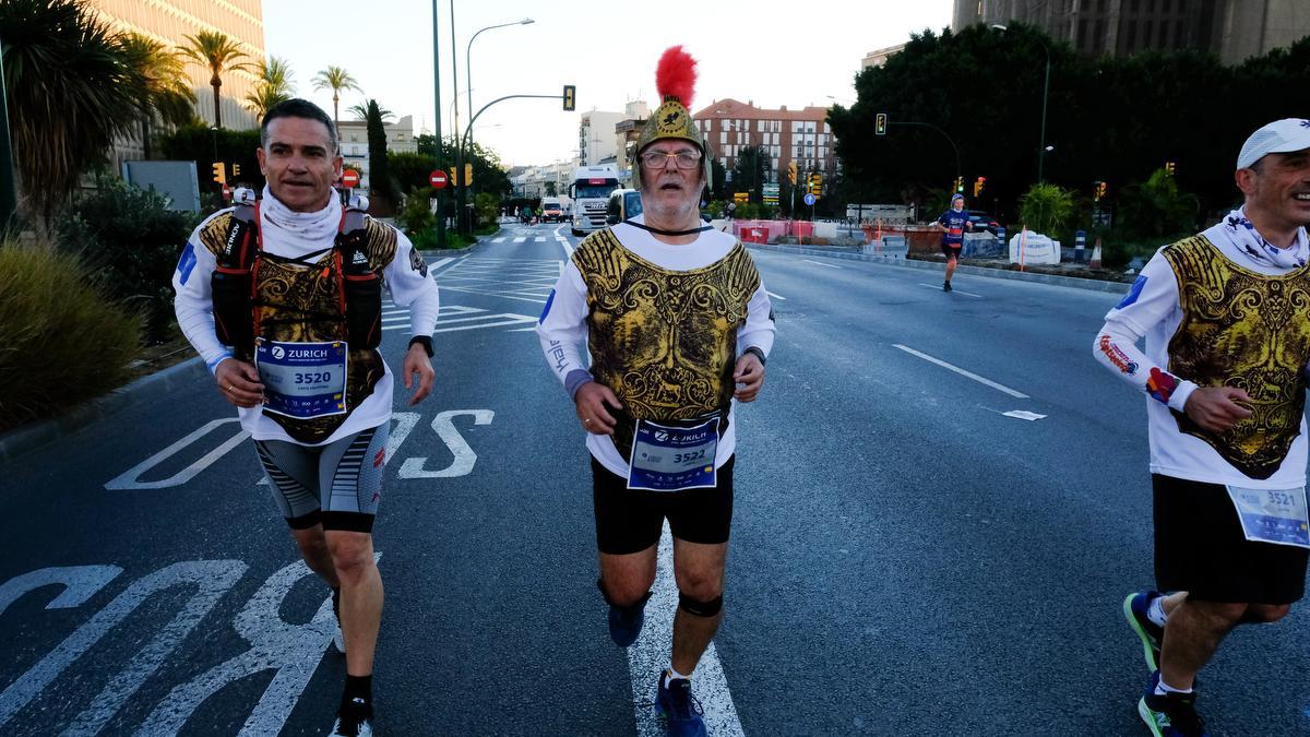 Las imágenes de la Zurich Maratón de Málaga