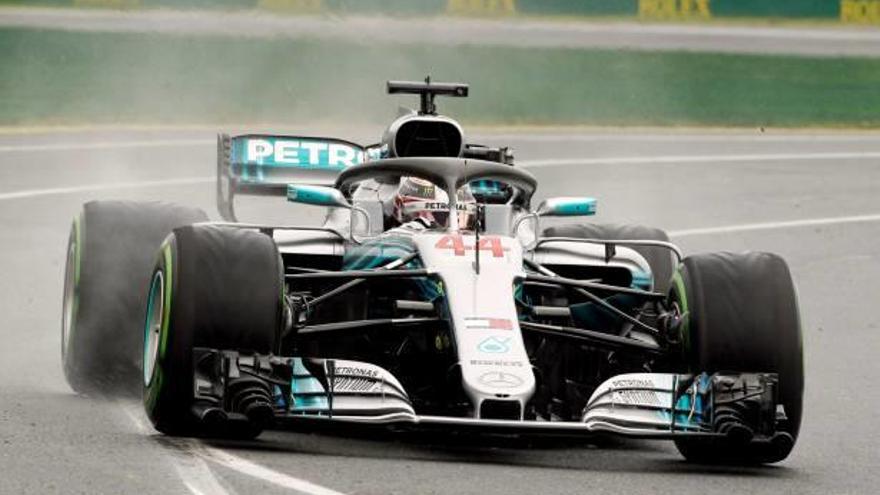 Primera pole per Hamilton a Austràlia