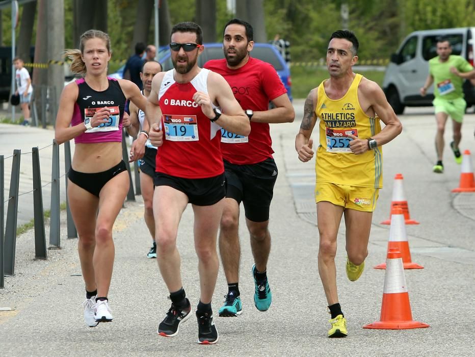 Los atletas alcanzan la excelencia en la carrera celebrada este sábado en el Cuvi.