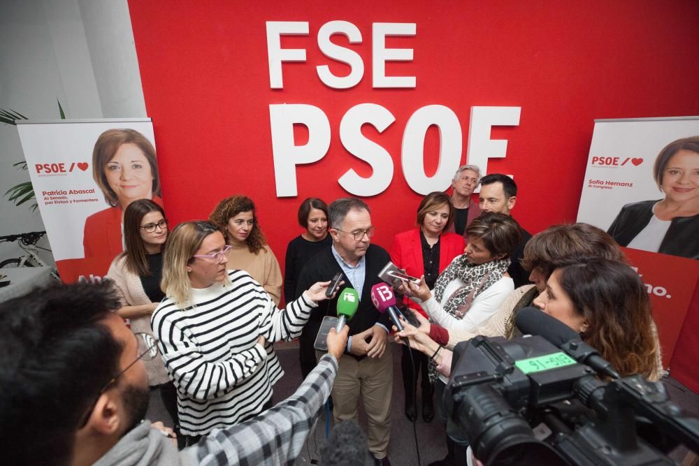 La Federación Socialista de Ibiza (FSE-PSOE) revalidó anoche la victoria de las pasadas elecciones del 28 de abril