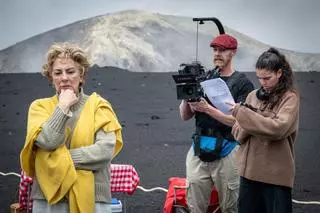 Rodaje de 'Kipuka', en La Palma