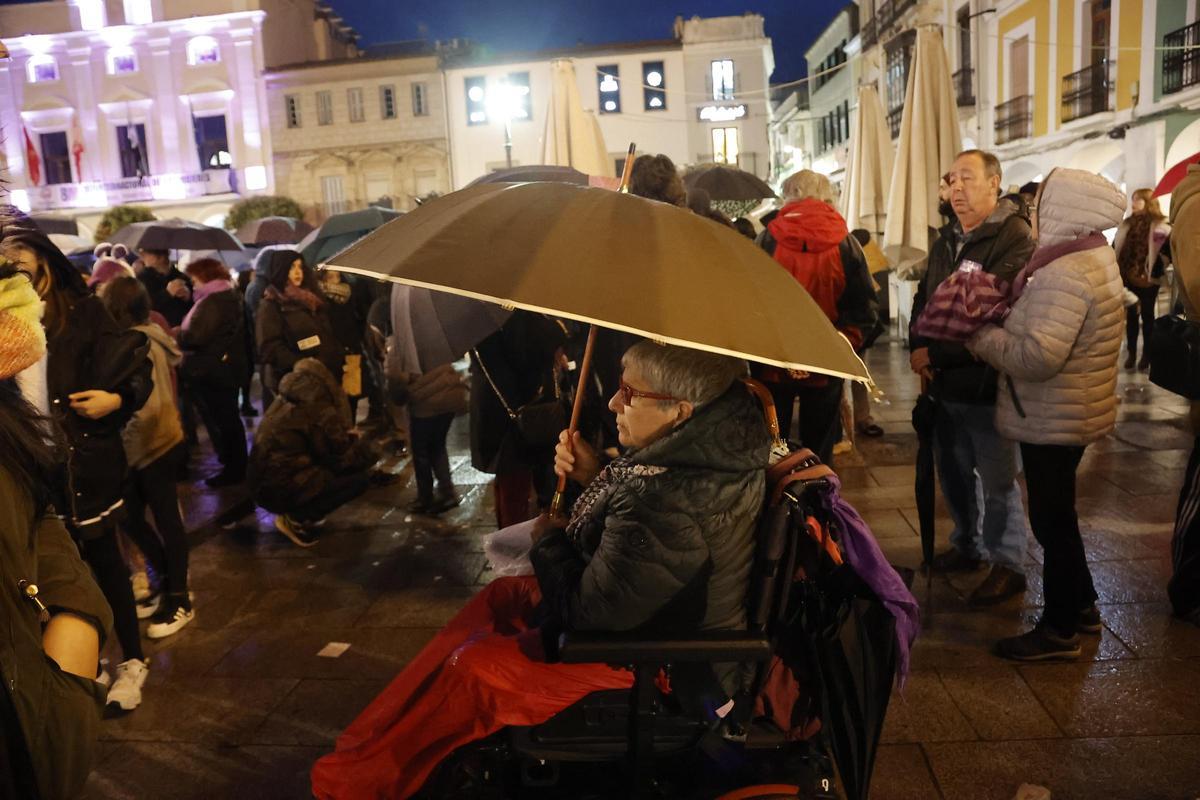 Manifestación en Mérida