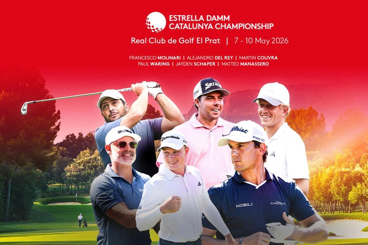 El Estrella Damm Catalunya Championship reunirá a un elenco de excelentes golfistas en el RCG El Prat