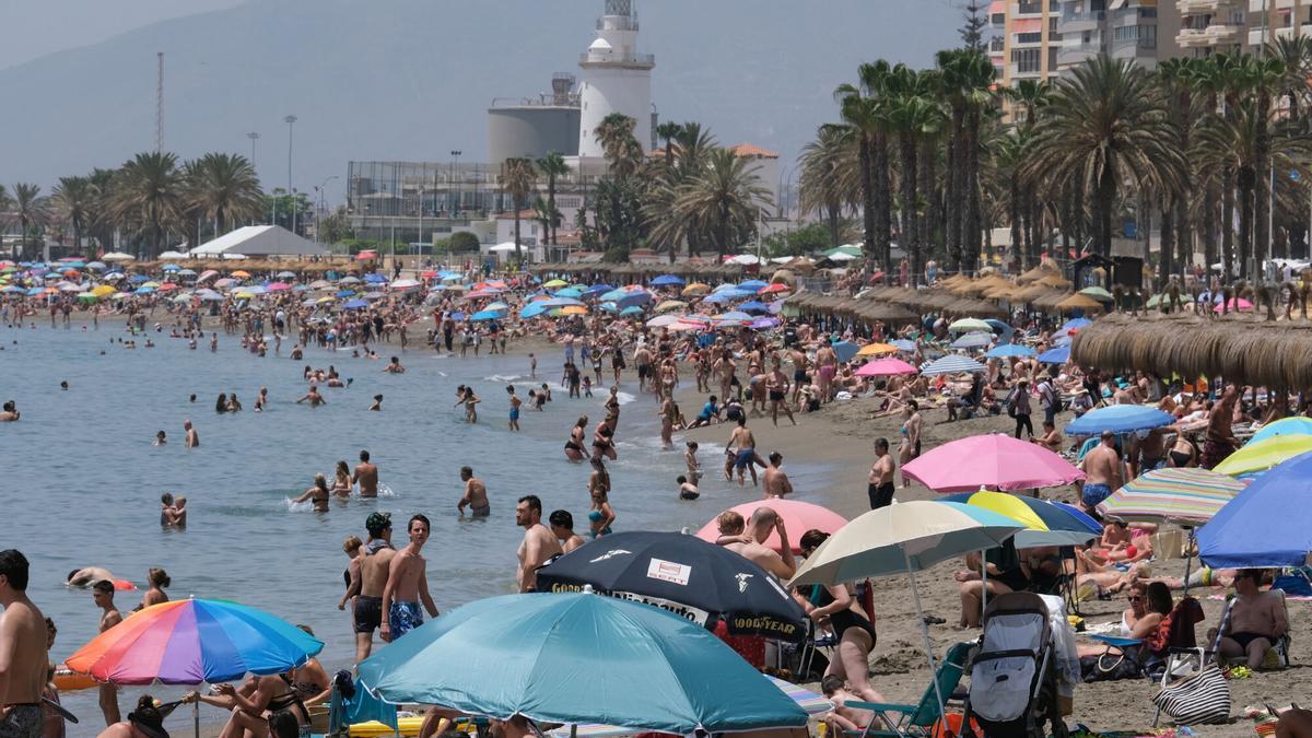 Playa de la Malagueta.