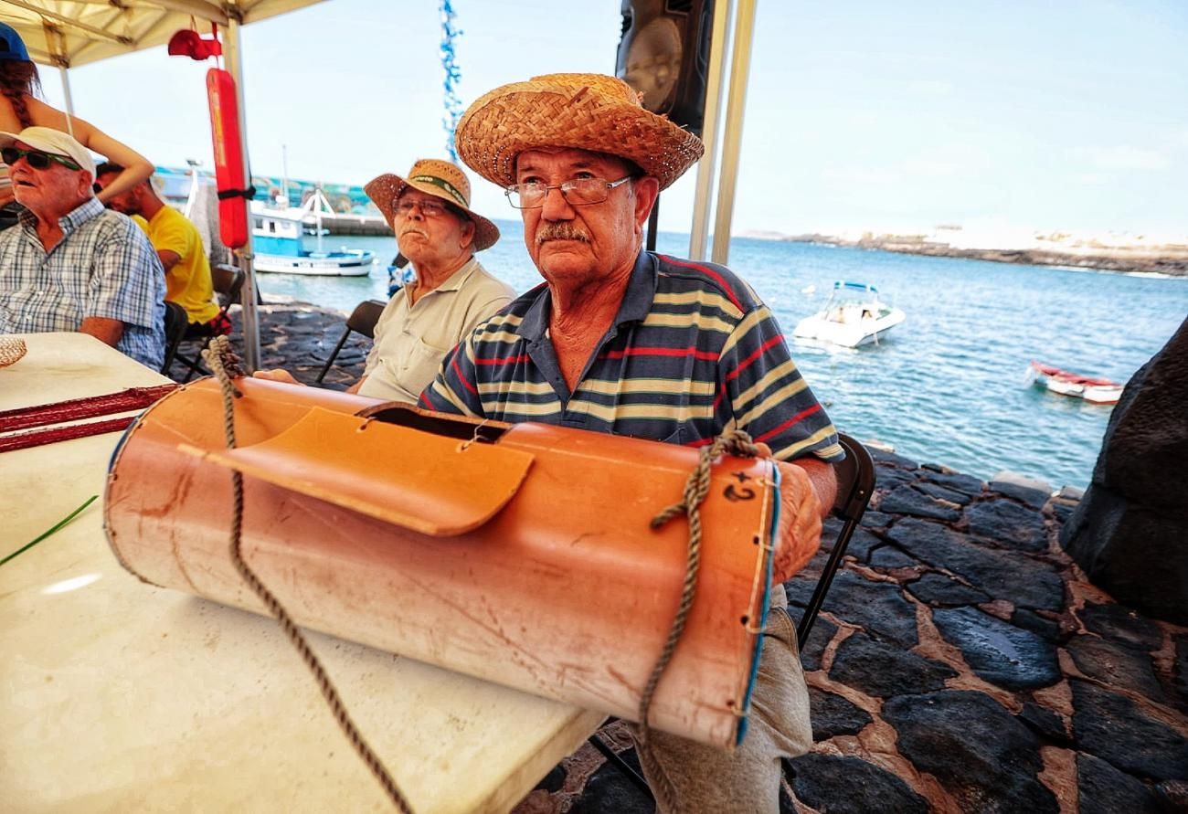 Muestra de actividades tradicionales de los pescadores en Los Abrigos