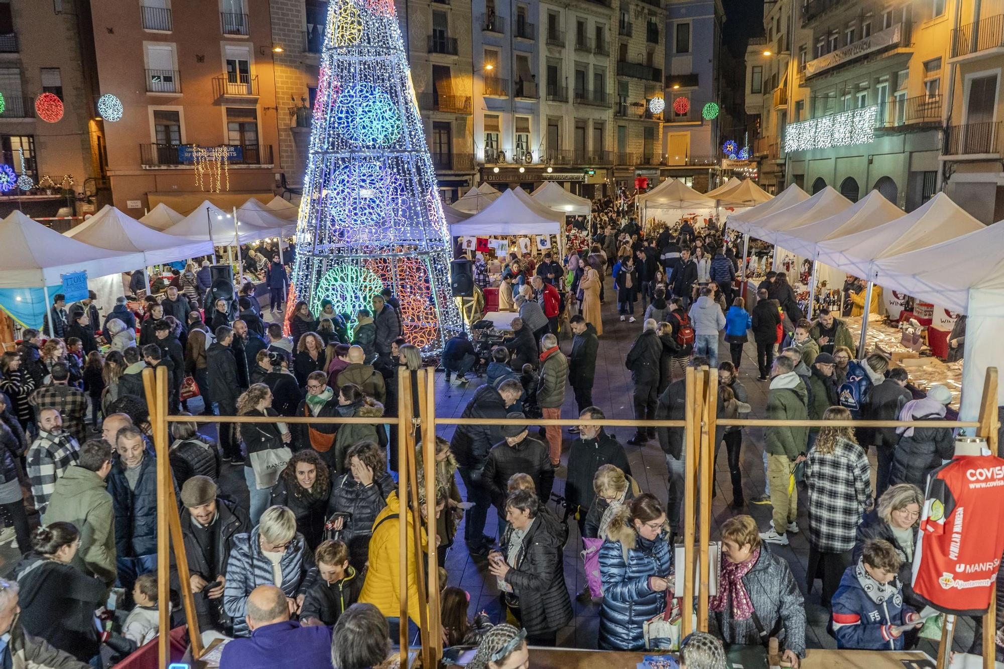 La fira de Santa Llucía de Manresa 2023, en imatges