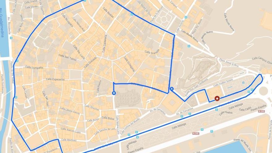 Itinerario y horario de la Cabalgata de Reyes en Málaga