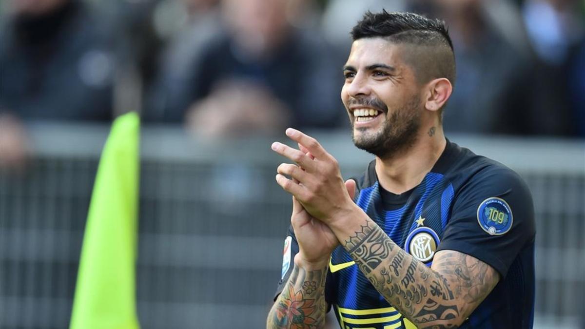 Banega ha sido incluído por el Inter en un pack junto a Jovetic