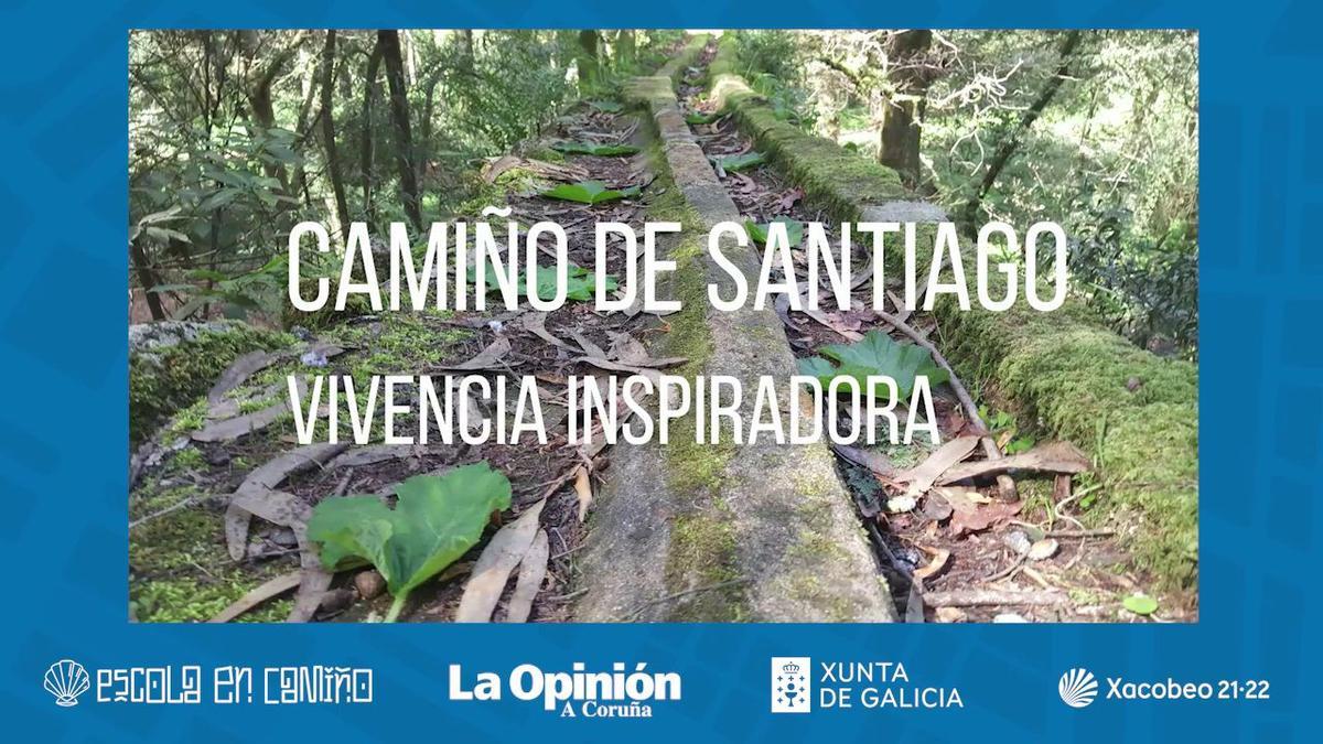 COLEXIO SAGRADA FAMILIA Camiño Santiago  14 ANOS CAMIÑO DE SANTIAGO INSPIRACIÓN E RECREACIÓN LOC