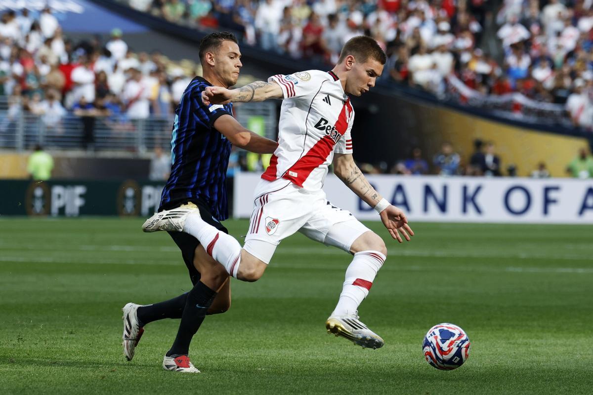 Franco Mastantonuo es una competencia directa para Rodrygo