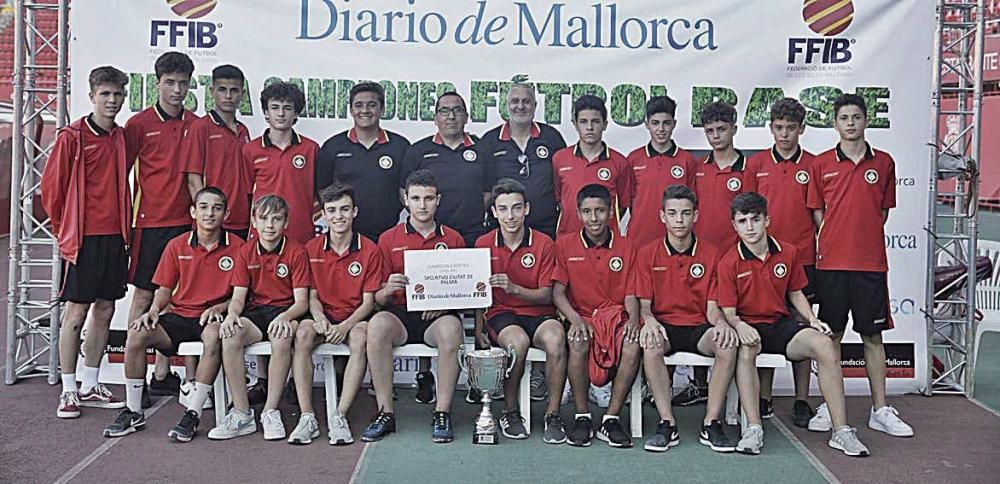 CAMPEÓN: Ciutat de Palma. Cadete Segunda Liga C