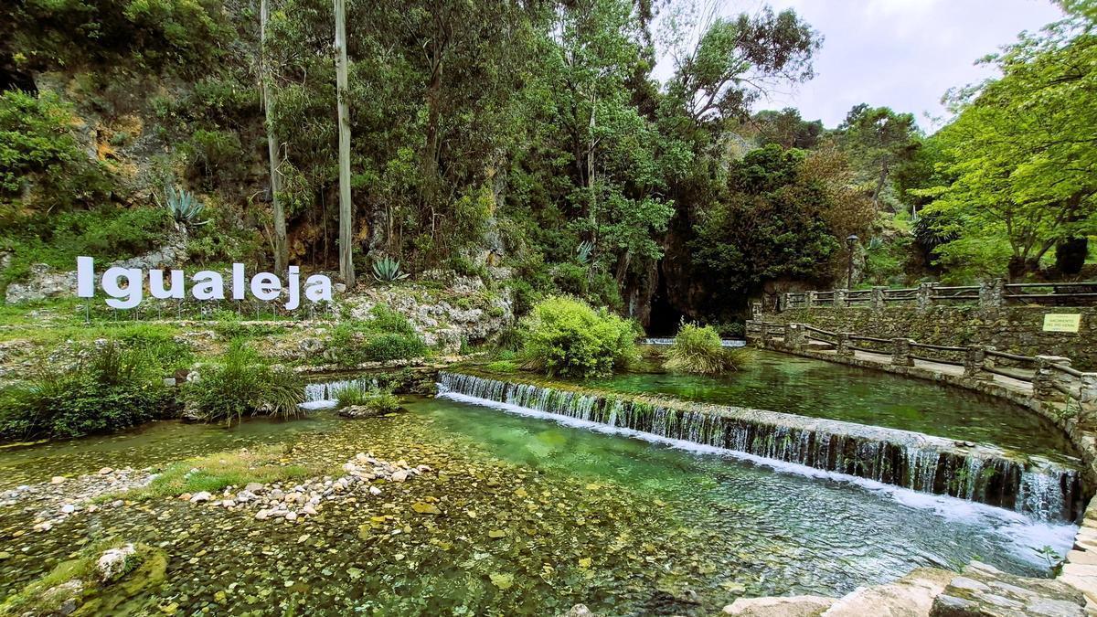 Nacimiento río Genal, en Igualeja