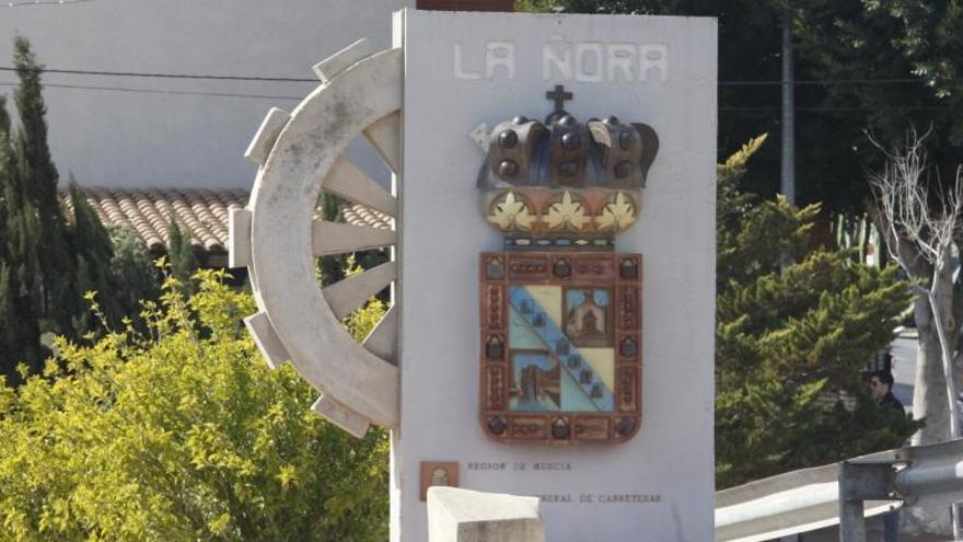 Monumento que se puede contemplar en la localidad de La Ñora