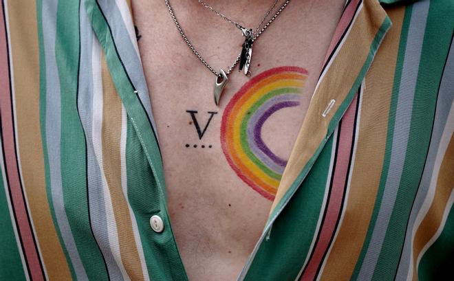 Reivindicación del Orgullo LGTBI en el barrio de Chueca de Madrid