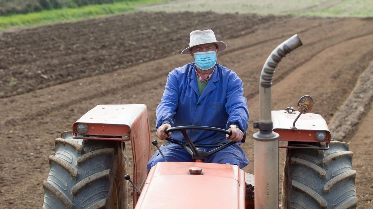 Un agricultor treballant en una fotografia d’arxiu. | EUROPA PRESS