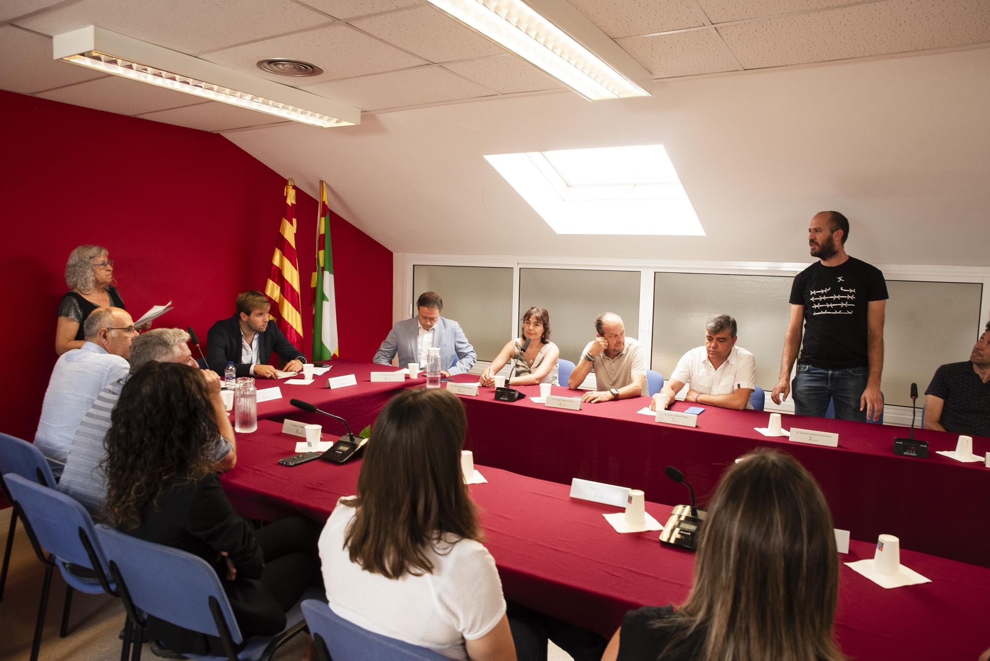 Totes les imatges de la constitució del Consell Comarcal del Berguedà