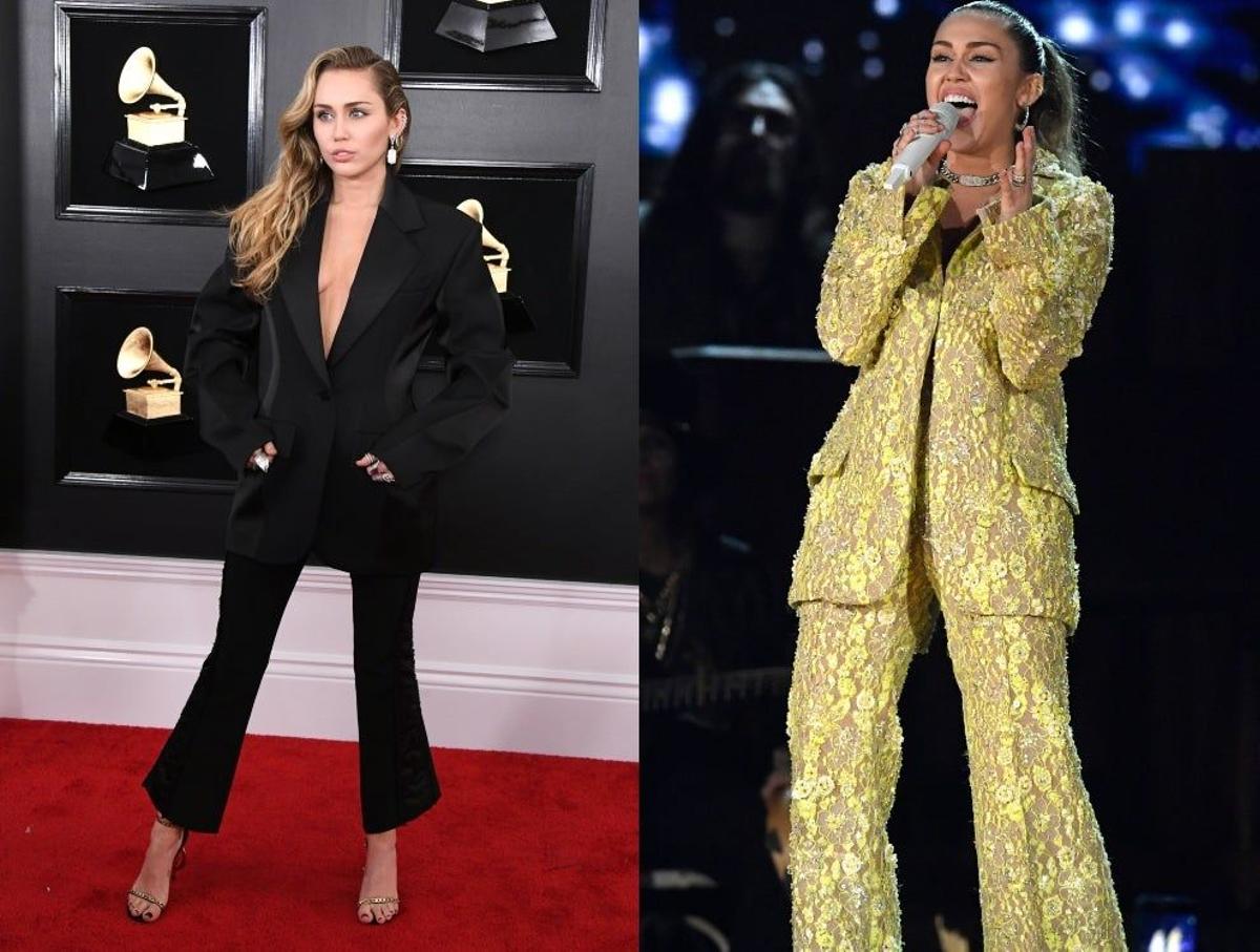 Miley Cyrus en los Premios Grammy 2019