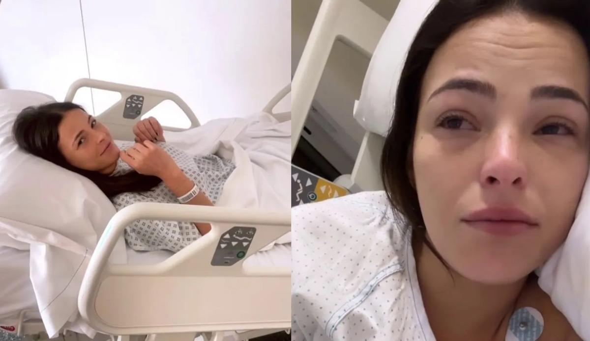 Marta Peñate, ingresada en el hospital