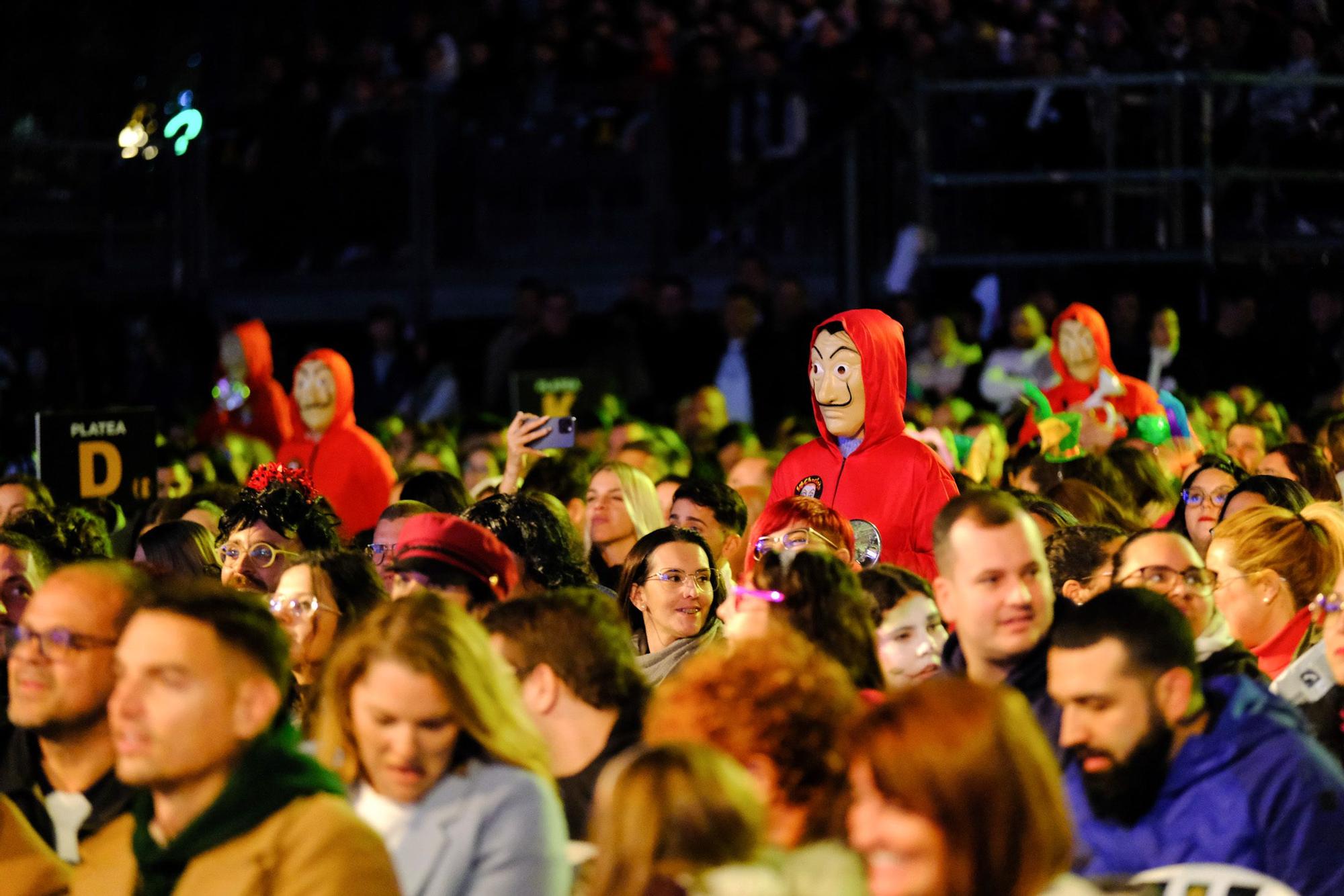 Final del Concurso de Murgas del Carnaval de Las Palmas de Gran Canaria 2023