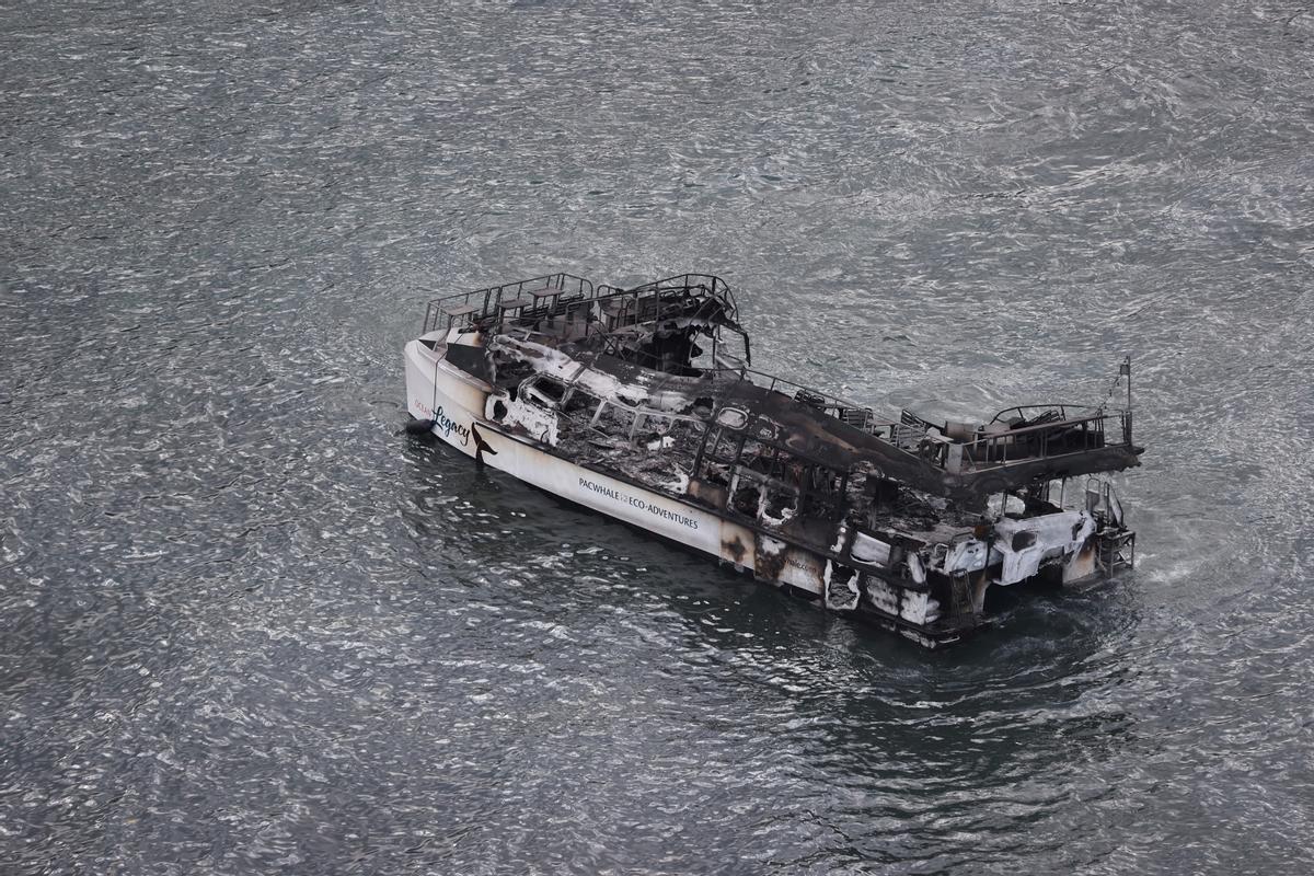 El fuego destruye la localidad de Lahaina, en Hawái