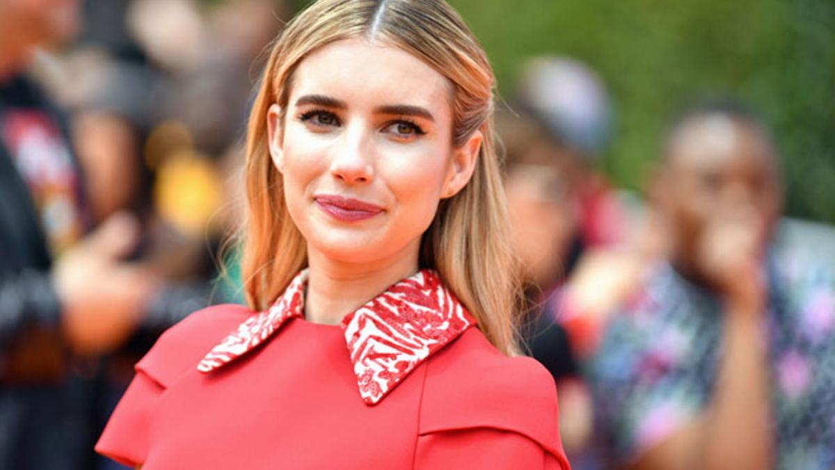 El look de Emma Roberts en el estreno de la película 'UglyDolls: Extraordinariamente feos' en Los Ángeles