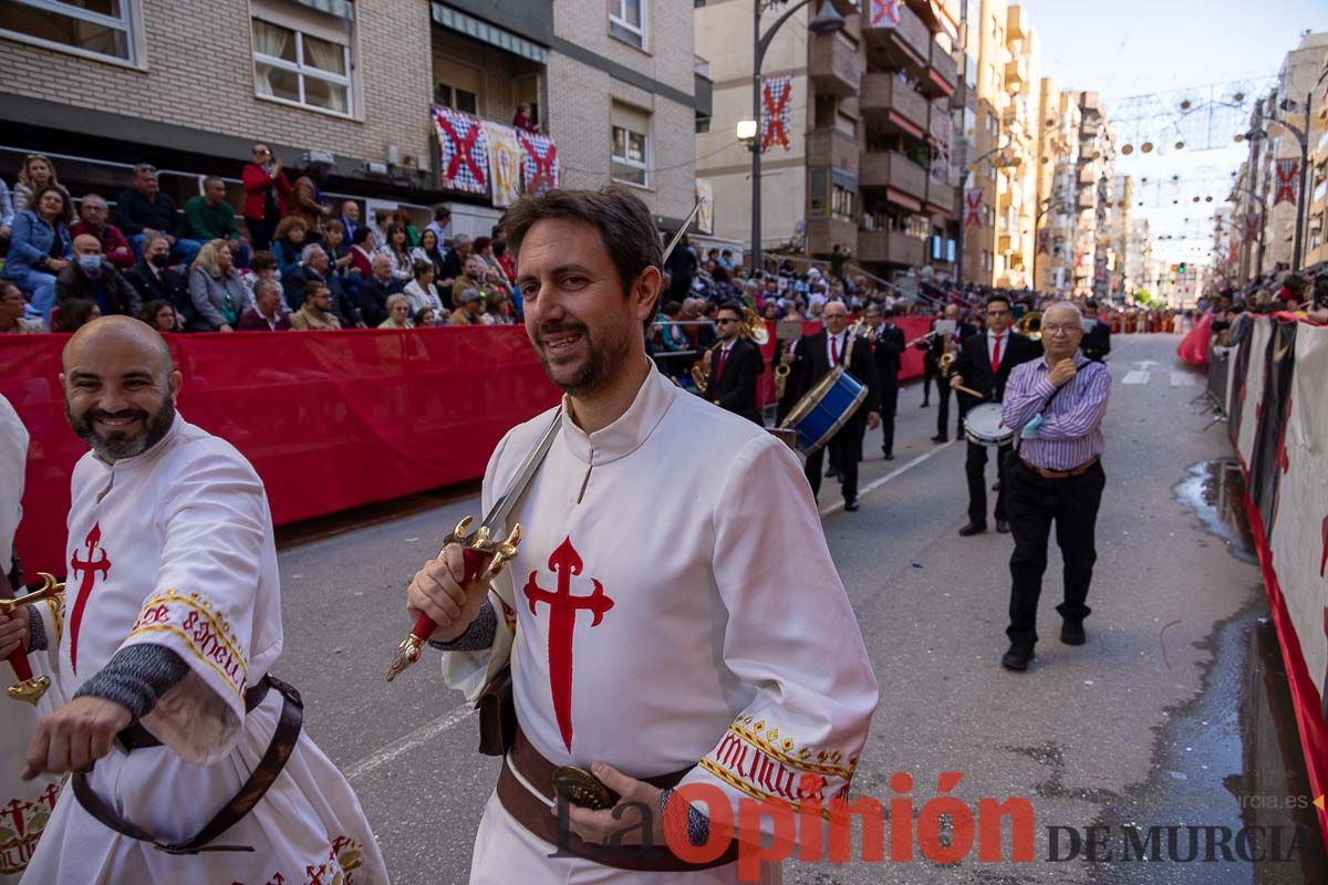 Procesión de subida a la Basílica en las Fiestas de Caravaca (Bando Cristiano)