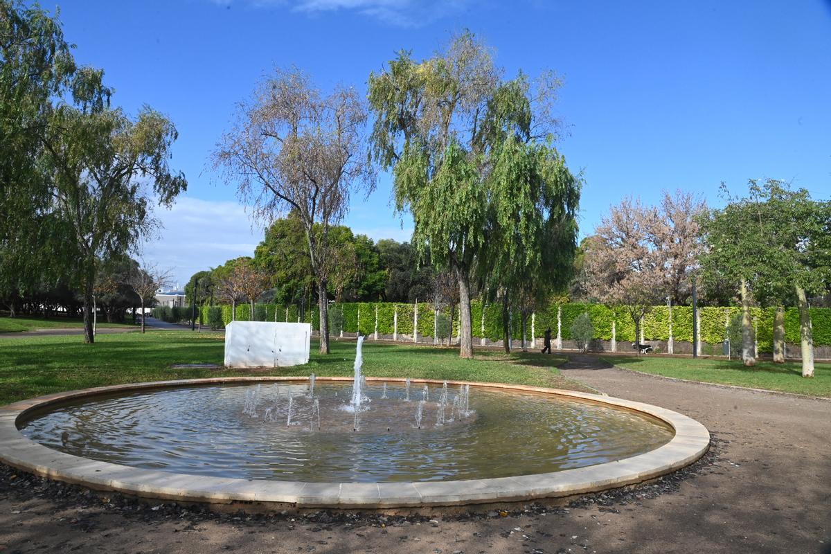 Interior del recinto verde, en el sur de la ciudad de Castelló.