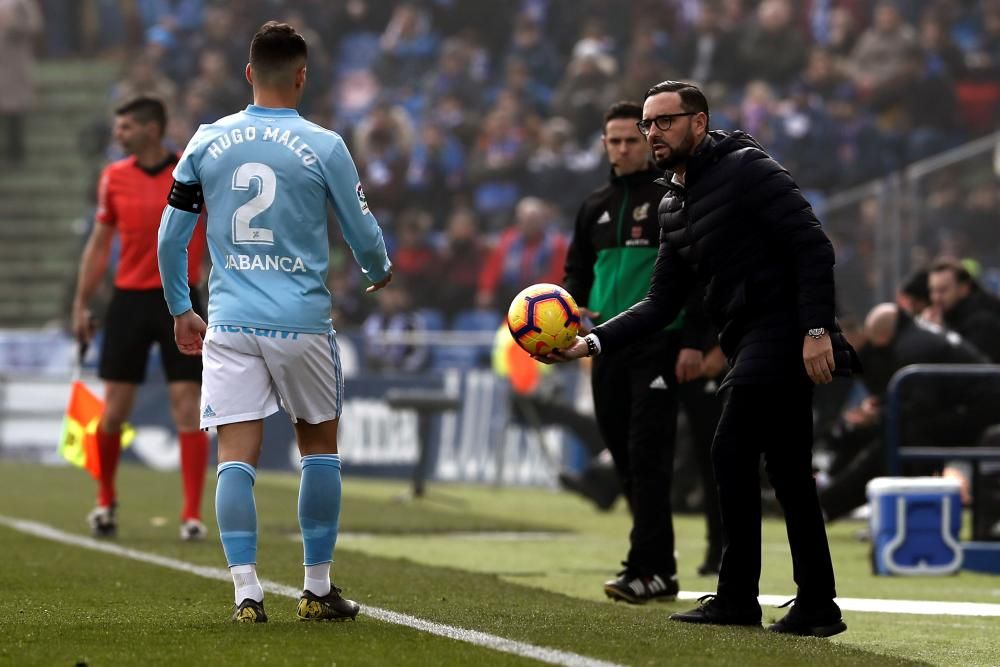 El Getafe - Celta, en imágenes. // EFE | Mariscal