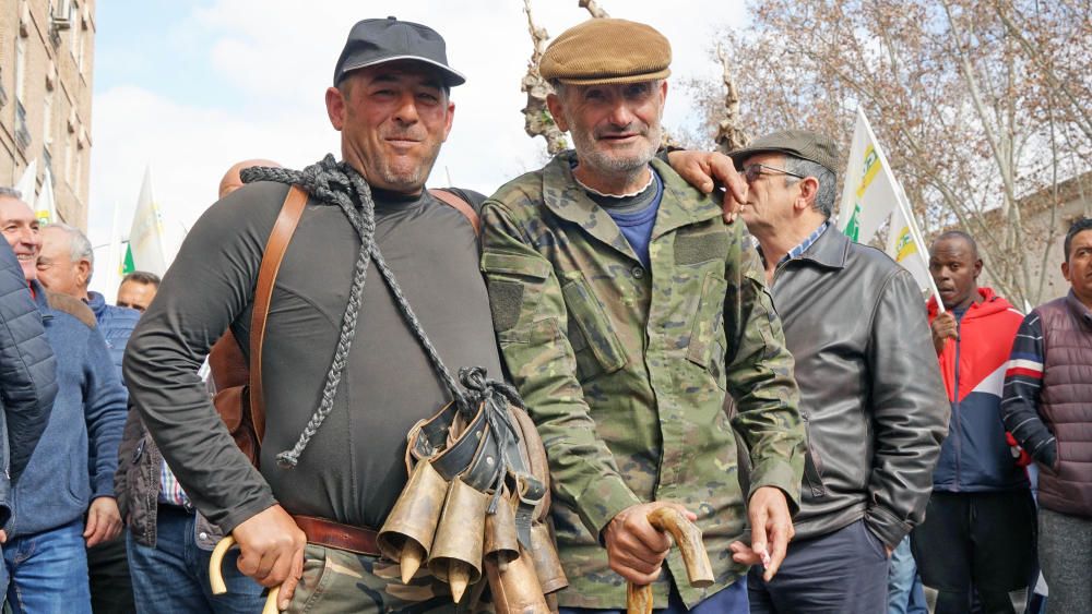 Así ha sido la manifestación de los agricultores