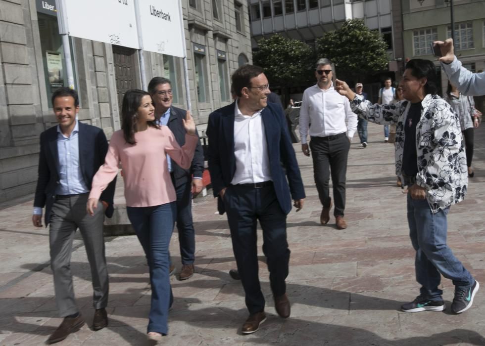 Inés Arrimadas, Ciudadanos, en Oviedo