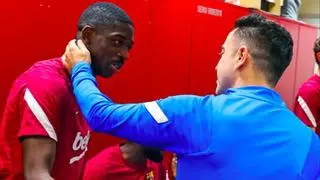 Xavi saca el látigo en el vestuario del Barça