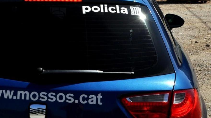 Un vehicle dels Mossos d&#039;Esquadra