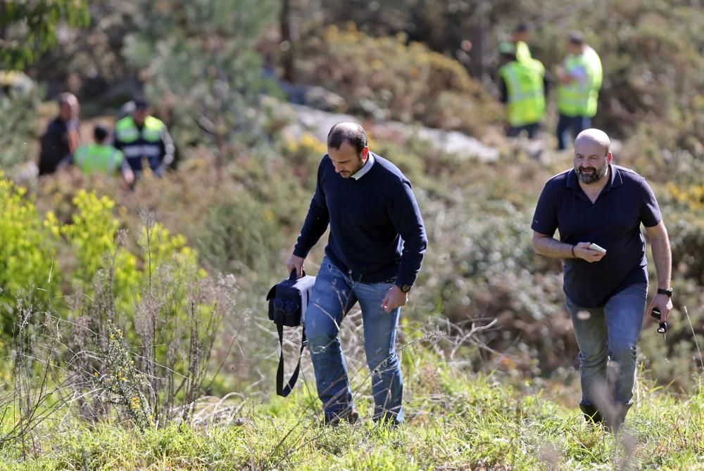 Búsqueda de pruebas en el caso de Baiona