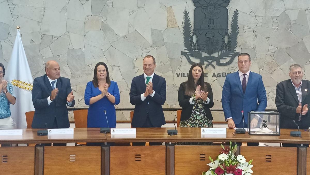 Óscar Hernández revalida su cargo como alcalde de Agüimes por tercera vez consecutiva.