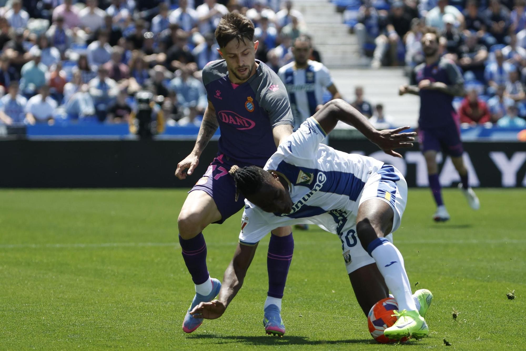 3-2. La necesidad del Leganés castiga a un Espanyol apático