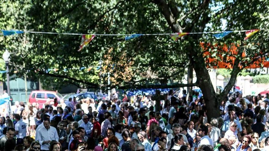 Fiestas del Carmen en Somió.