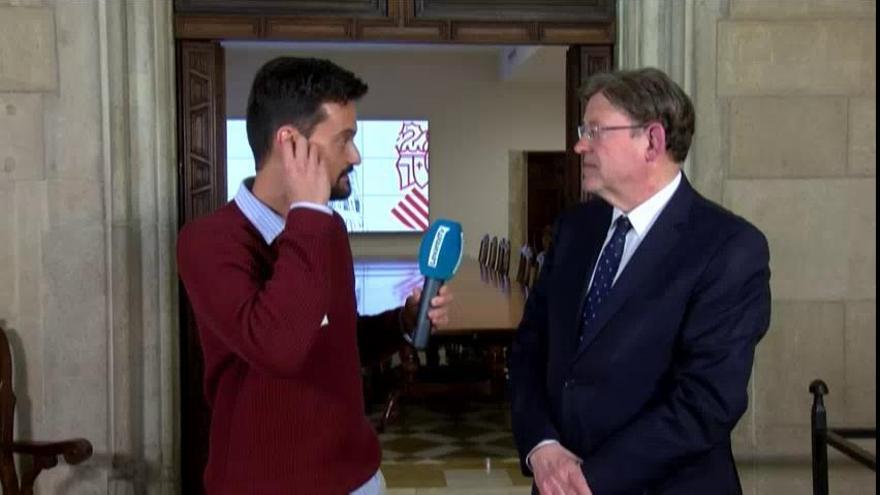 Ximo Puig anuncia el pago a medias entre Consell y ayuntamientos de la 'desplantà'