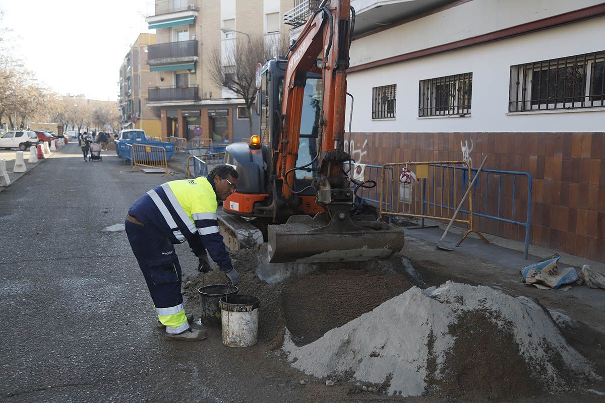 Comienzan las obras de la reforma de la avenida de Trassierra