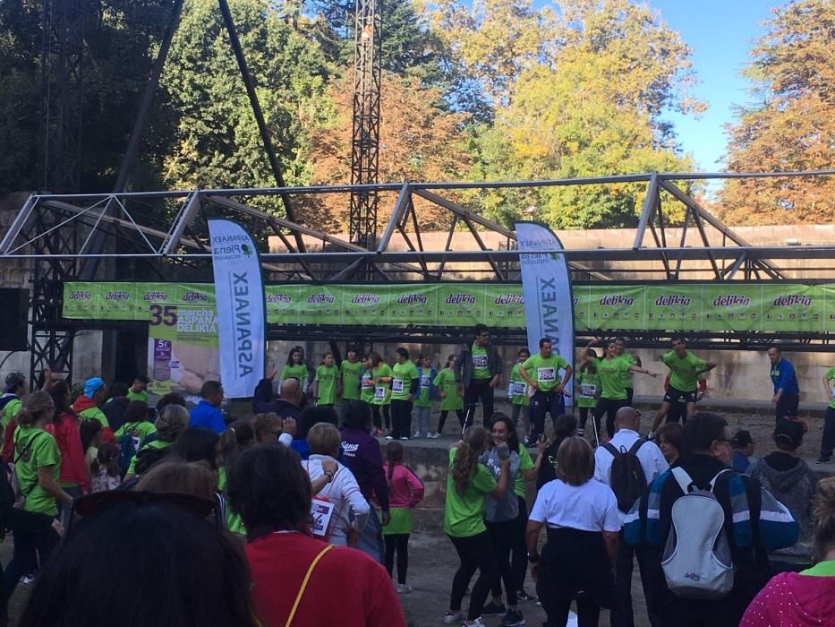 La Marcha Aspanaex reivindica la plena inclusión social de las personas con discapacidad intelectual.