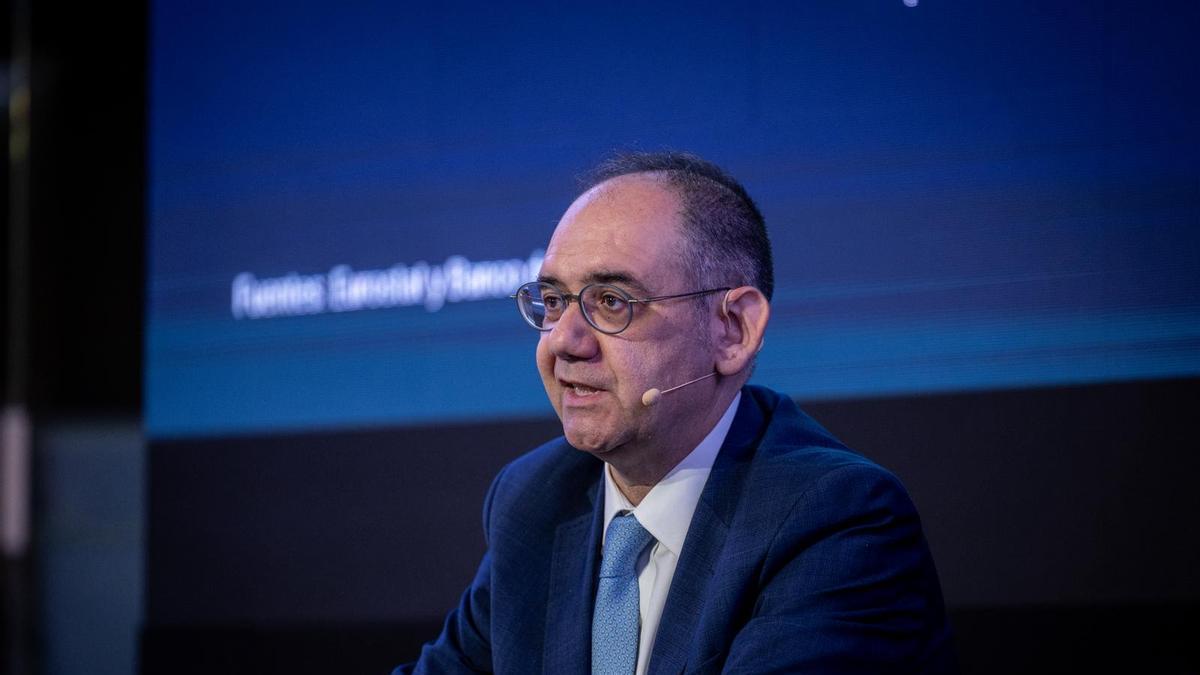 David López-Salido, director general de Economía del Banco de España, en Zaragoza.